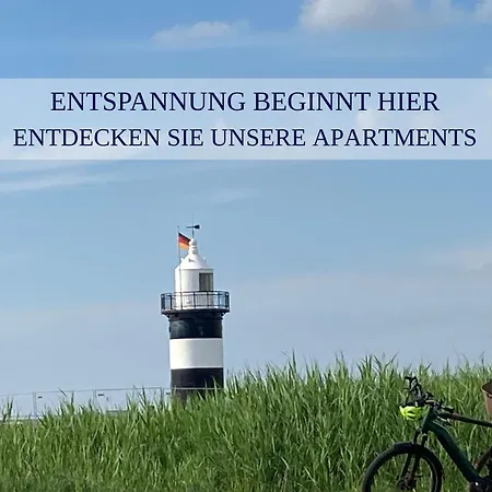 Haus Krabbe Apartments, Zentral Gelegen Zwischen Bremerhaven Und Cuxhaven, Hunde Kostenfrei Willkommen, Hauseigene Kostenfreie Parkplaetze, Unterstellmoeglichkeit Fuer Fahrraeder Und E-Bikes Lejlighed *