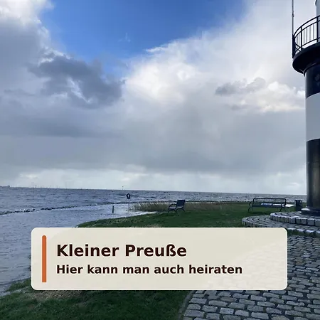 Ferienwohnungen Haus Krabbe Zentral Im Ort & Hundefreundlich, Paare, Alleinreisende Und Geocaching Zwischen Bremerhaven Und Cuxhaven