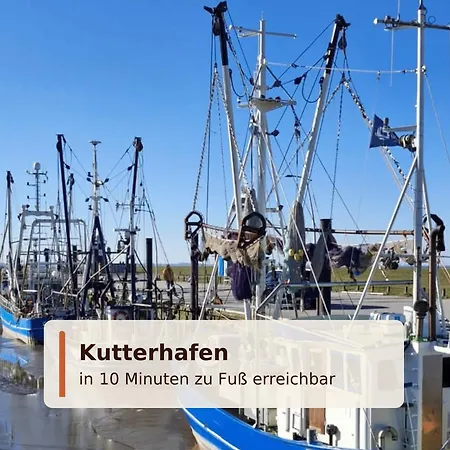 Ferienwohnungen Haus Krabbe Zentral Im Ort & Hundefreundlich, Paare, Alleinreisende Und Geocaching Zwischen Bremerhaven Und Cuxhaven Апартаменты