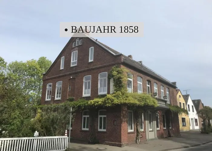 Daire Haus Krabbe Apartments, Zentral Gelegen Zwischen Bremerhaven Und Cuxhaven, Hunde Kostenfrei Willkommen, Hauseigene Kostenfreie Parkplaetze, Unterstellmoeglichkeit Fuer Fahrraeder Und E-bikes Wremen