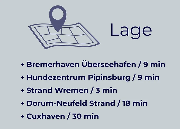 Haus Krabbe Apartments, Zentral Gelegen Zwischen Bremerhaven Und Cuxhaven, Hunde Kostenfrei Willkommen, Hauseigene Kostenfreie Parkplaetze, Unterstellmoeglichkeit Fuer Fahrraeder Und E-bikes