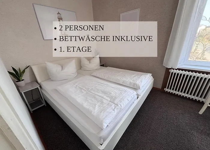 Haus Krabbe Apartments, Zentral Gelegen Zwischen Bremerhaven Und Cuxhaven, Hunde Kostenfrei Willkommen, Hauseigene Kostenfreie Parkplaetze, Unterstellmoeglichkeit Fuer Fahrraeder Und E-bikes Daire *